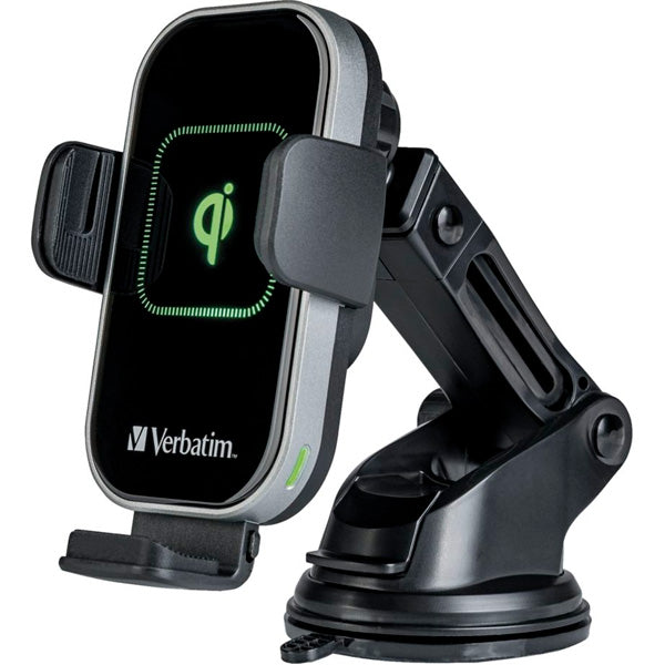 VERBATIM CARREGADOR RAPIDO SUPORTE CARRO FWC-02 QI WIRELESS