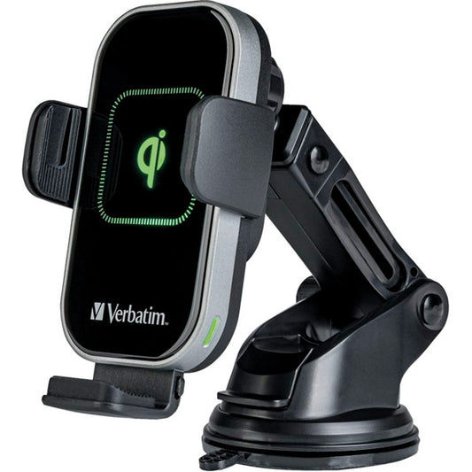VERBATIM CARREGADOR RAPIDO SUPORTE CARRO FWC-02 QI WIRELESS