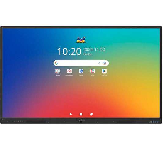 VIEWSONIC MONITOR EDLA 75" UHD 4K 450CD MULTITOUCH 64 POINTS ANDROID 16
