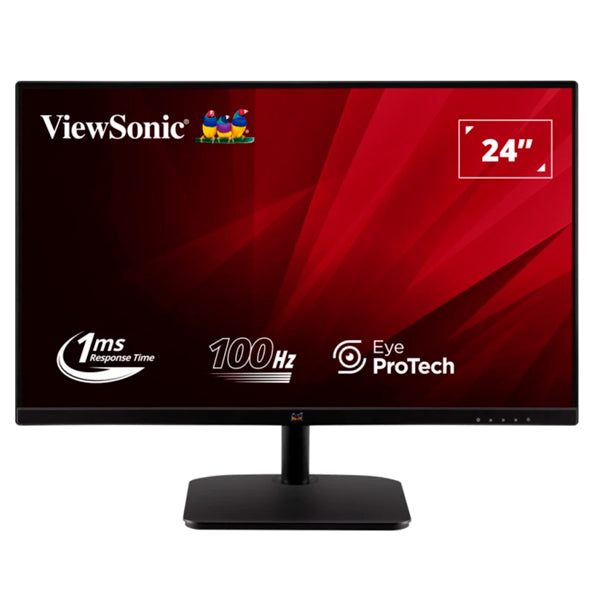 VIEWSONIC MONITOR IPS 24" (23.8") 16:9 FHD 1MS 100HZ VGA HDMI DP VA2432-MHD-3