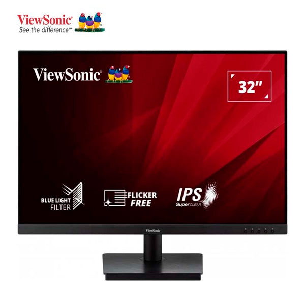 VIEWSONIC MONITOR IPS 32" (31.5") 16:9 FHD VGA HDMI COLUNAS VA3209-MH