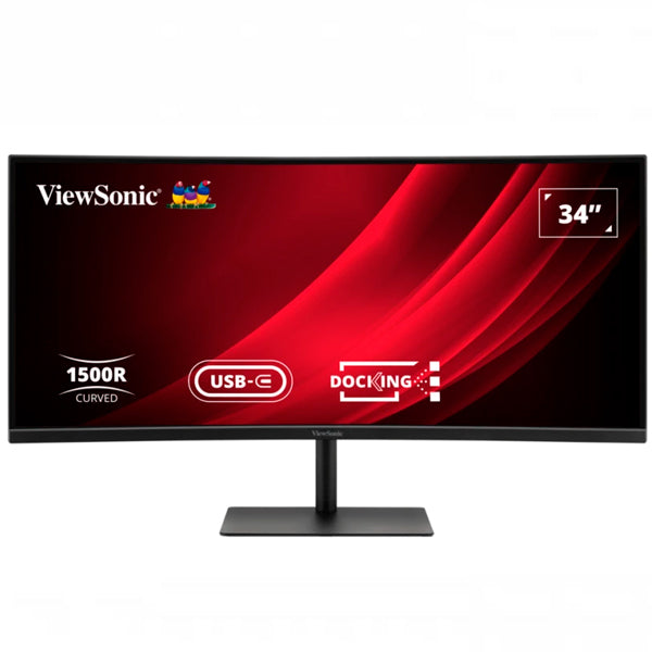 VIEWSONIC MONITOR VA 34" 21:9 UWQHD CURVO HDMI DP USB RJ45 COLUNAS HAS VG3419C-2