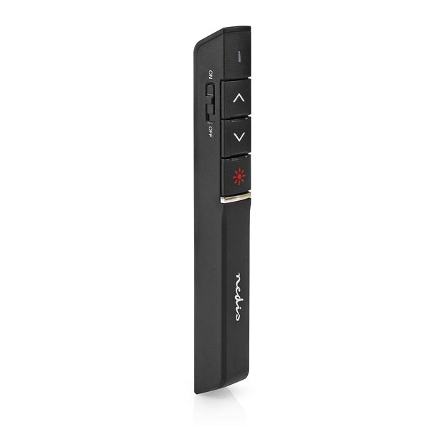 NEDIS APRESENTADOR LASER RANGE UP 100 M WIRELESS RANGE UP TO 30M BLACK