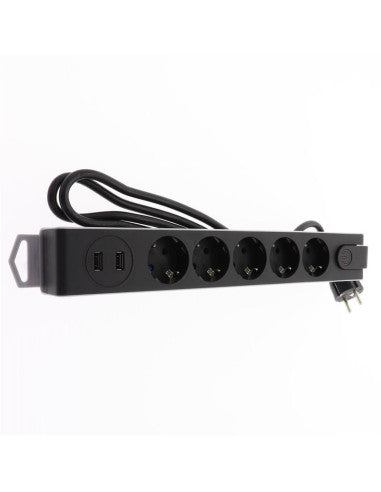 FORCE POWER - BLOCO 5 TOMADAS FPLIPF5P2ACPD800JSC