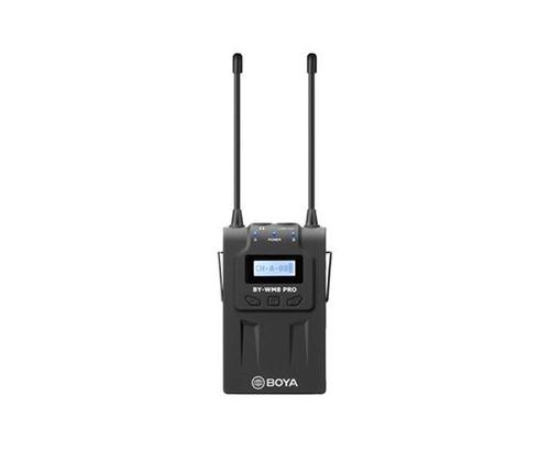 BOYA RECEPTOR DOIS CANAIS WIRELESS UHF
