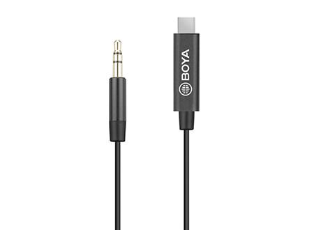 BOYA CABO ADAPTADOR TRRS A TYPE-C