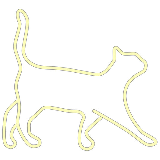 CANDY SHOCK - LED SIGN 40 CAT (WARM WHITE)