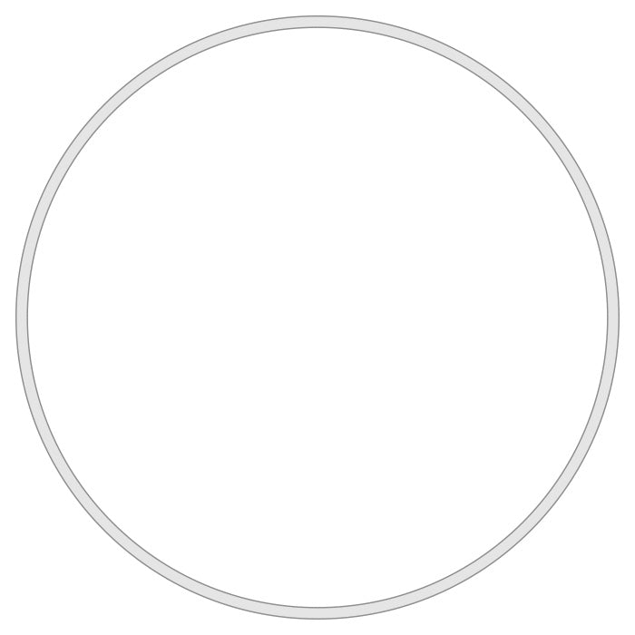 CANDY SHOCK - LED SIGN 40 CIRCLE (COLD WHITE)
