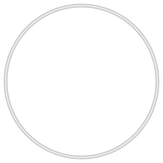 CANDY SHOCK - LED SIGN 40 CIRCLE (COLD WHITE)