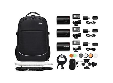GODOX KIT TRIPLO FLASH AD100 PRO