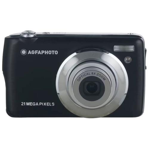 AGFA DC8200 (18 MP - 8X OPTICAL ZOOM) BLACK COM CARTÃO SD DE 16GB