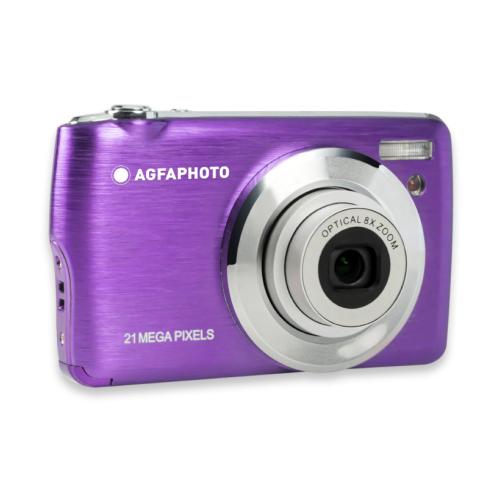 AGFA DC8200 (18 MP - 8X OPTICAL ZOOM)  PURPLE COM CARTÃO SD DE 16GB