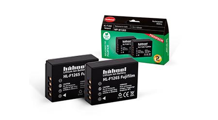 HAHNEL BATERIA HL-F126S TWIN PACK P/ FUJI