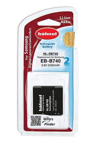 HAHNEL BATERIA LITIO HL-SB740 SAMSUNG