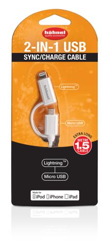 HAHNEL CABO USB 2-EM-1
