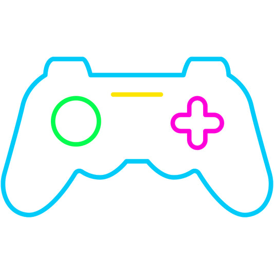 CANDY SHOCK - LED SIGN 40 JOYSTICK (BLUE/GREEN/YELLOW/PINK)