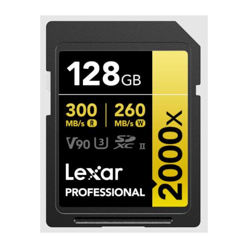 LEXAR SDXC 128GB 300MB/S V90