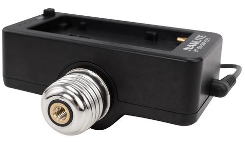 NANLITE NPF BATTERY ADAPTER WITH E27 HEAD