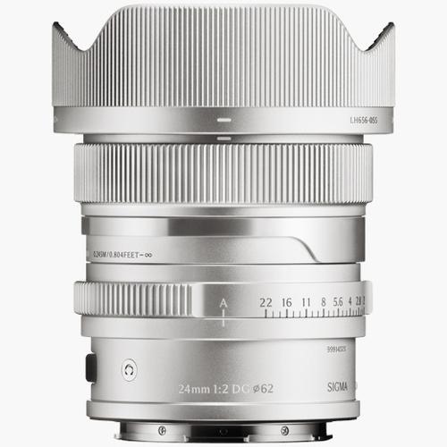 SIGMA 24MM F.2 DG  (C ) SILVER L-MOUNT