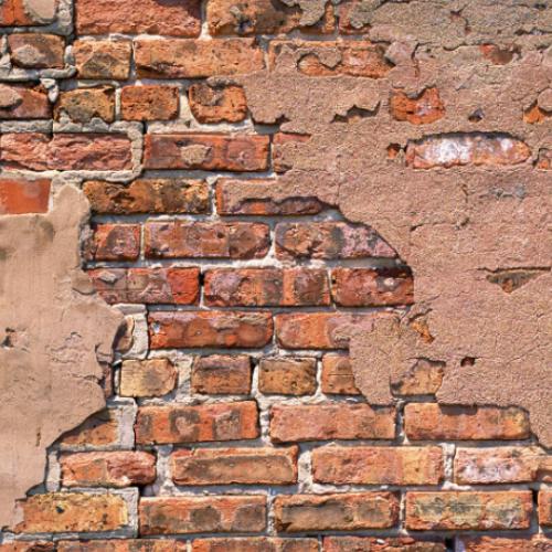 SAVAGE PRINTED VINYL 5'X7' PLASTERED RED BRICK