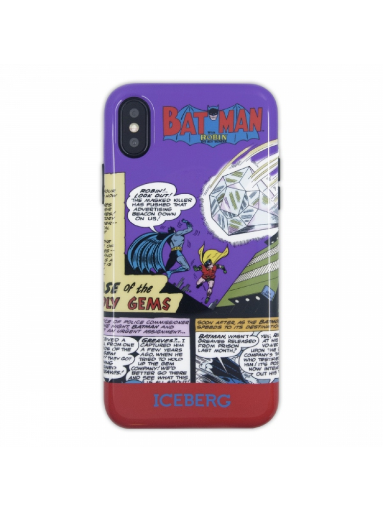 ICEBERG - SOFT CASE COMICS IPHONE X-XS (BATMAN)