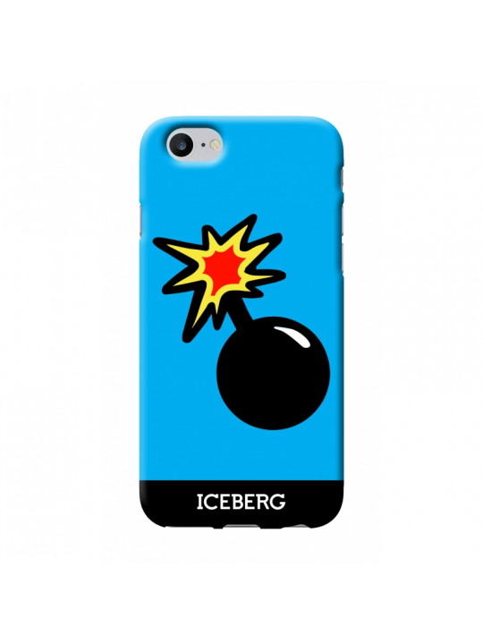 ICEBERG - SOFT CASE IPHONE SE-8-7 (BOMB)