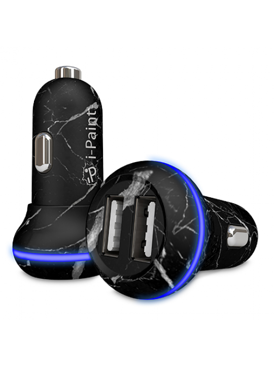 I-PAINT - FAST CAR CHARGER 3.1A (MARBLE)