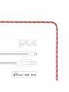 PAC - POWER AWARE USB-LIGHTNING CABLE (RED)
