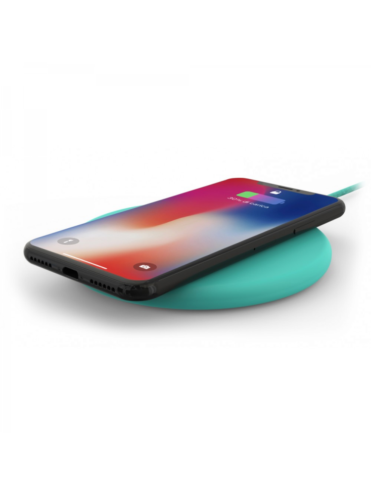 PHILO - QI WIRELESS CHARGING PAD (LIGHT BLUE)