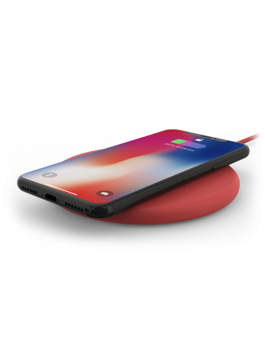 PHILO - QI WIRELESS CHARGING PAD (RED)