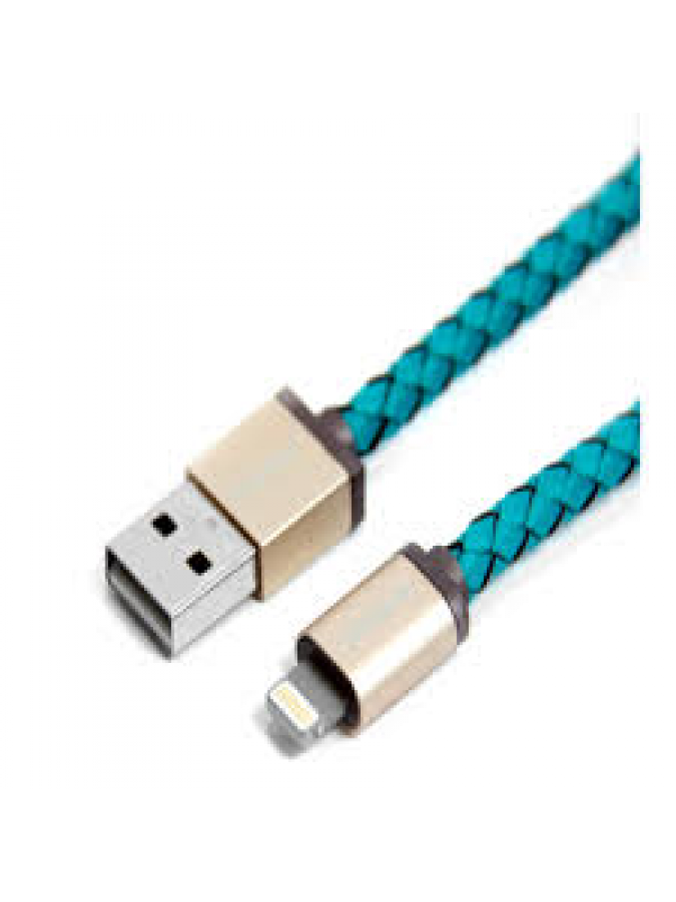 PLUSUS - LIFESTAR LIGHTNING-USB (1M - CROSS TURQUOISE)