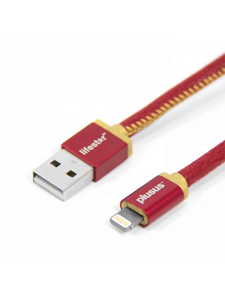 PLUSUS - LIFESTAR LIGHTNING-USB (1M - RUBY SUNSET)