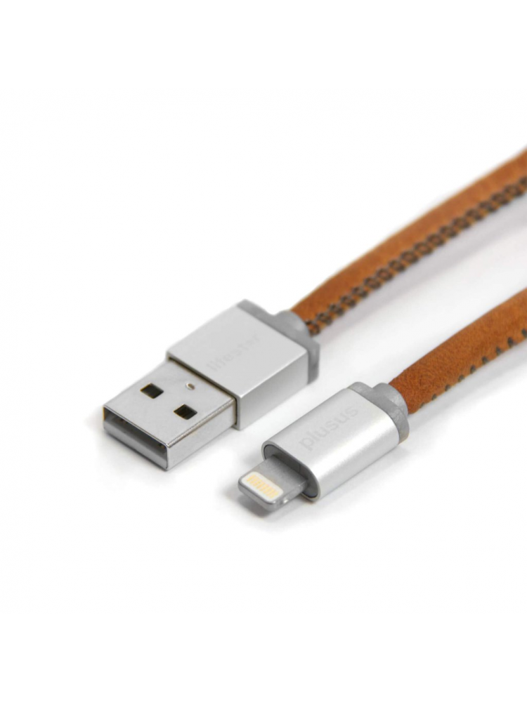 PLUSUS - LIFESTAR LIGHTNING-USB (1M - VINTAGE TAN)