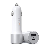 SATECHI - 72W TYPE-C PD CAR CHARGER ADAPTER (SILVER)