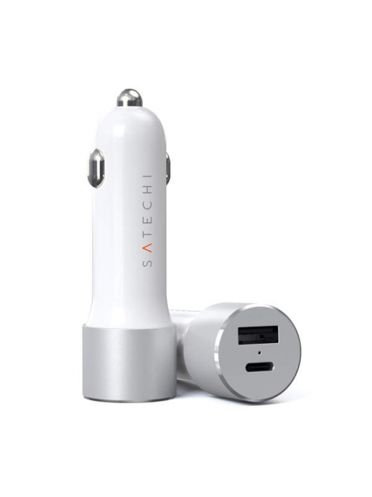 Satechi - 72W Type-C PD Car Charger Adapter (silver)