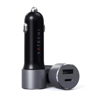SATECHI - 72W TYPE-C PD CAR CHARGER ADAPTER (SPACE GREY)