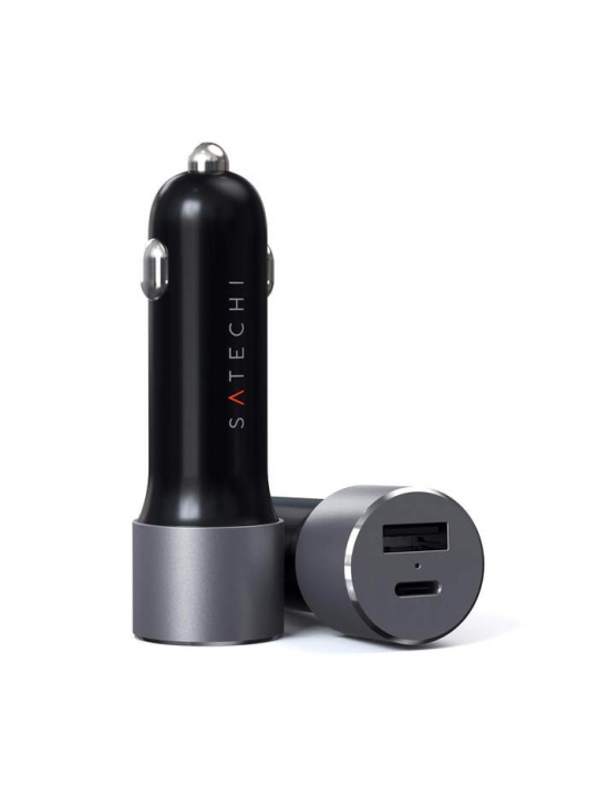 Satechi - 72W Type-C PD Car Charger Adapter (space grey)