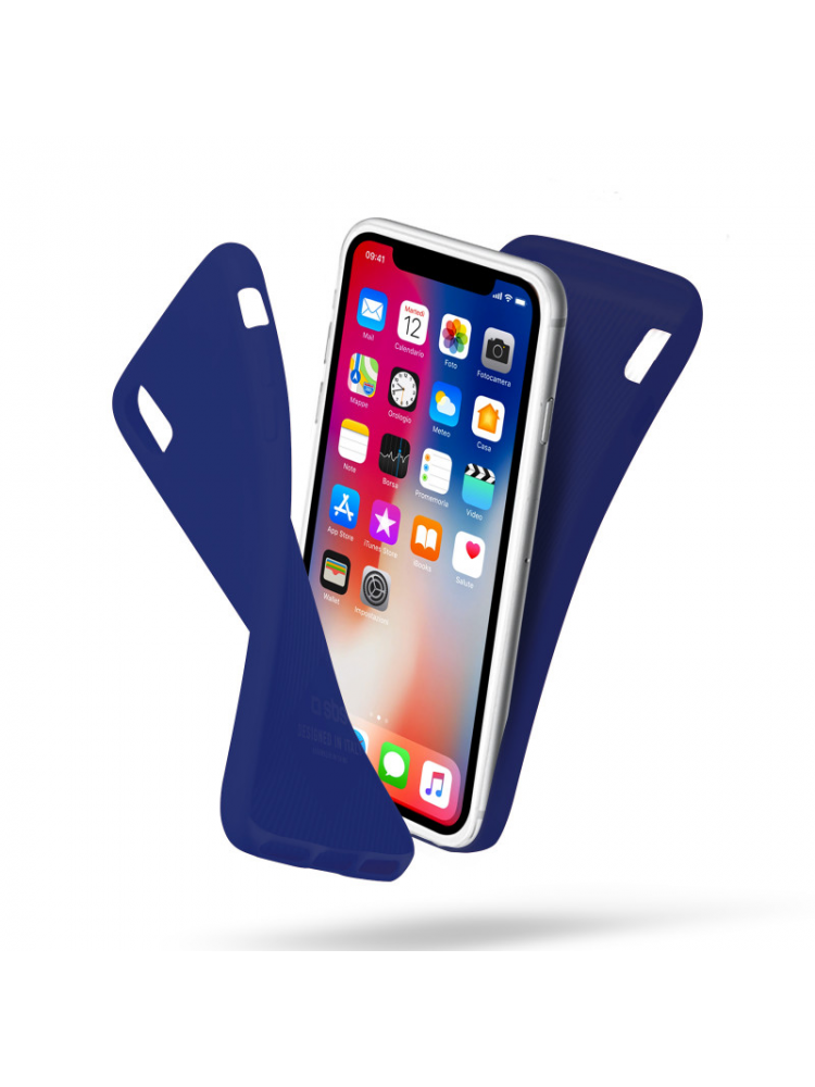 SBS - POLO CASE IPHONE X-XS (BLUE)