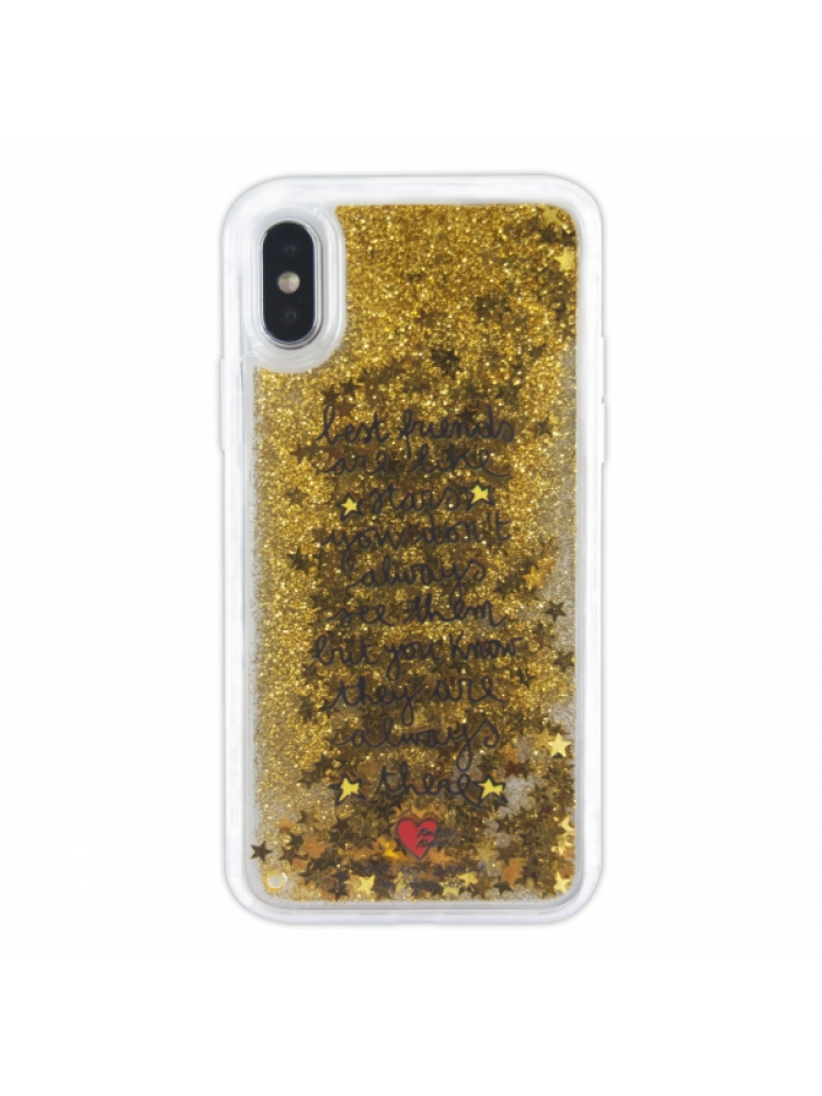 SILVIA TOSI - LIQUID CASE IPHONE X-XS (STARS)