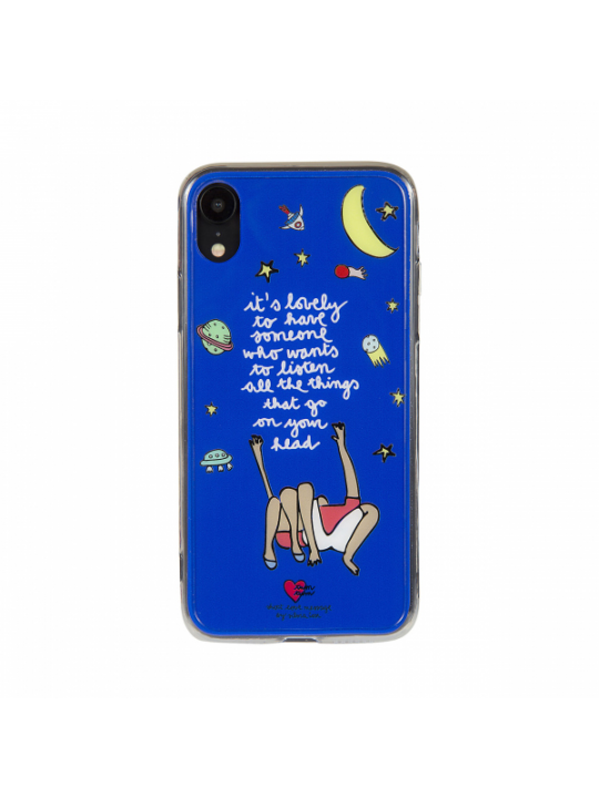 SILVIA TOSI - QUOTES CASE IPHONE XR (SPACE)