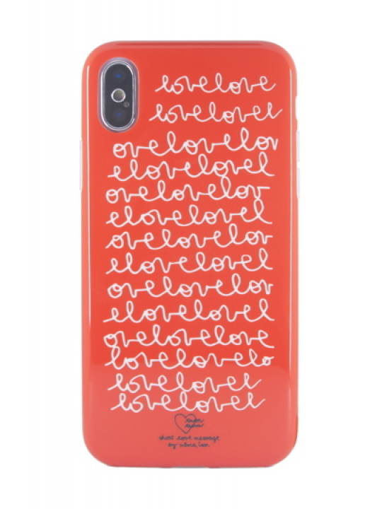 SILVIA TOSI - SOFT CASE IPHONE SE-8-7-6S-6 (RED LOVE)