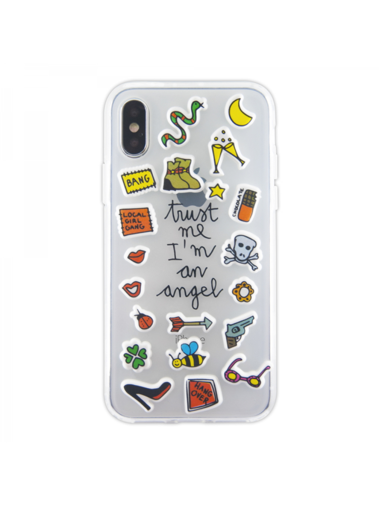 SILVIA TOSI - STICKERS IPHONE X-XS (ANGEL)