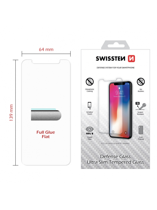 SWISSTEN - TEMPERED GLASS IPHONE 11