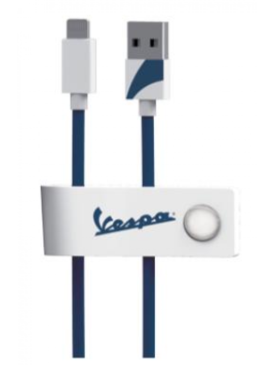 TRIBE - CABO USB-LIGHTNING VESPA (BIANCOSPINO)
