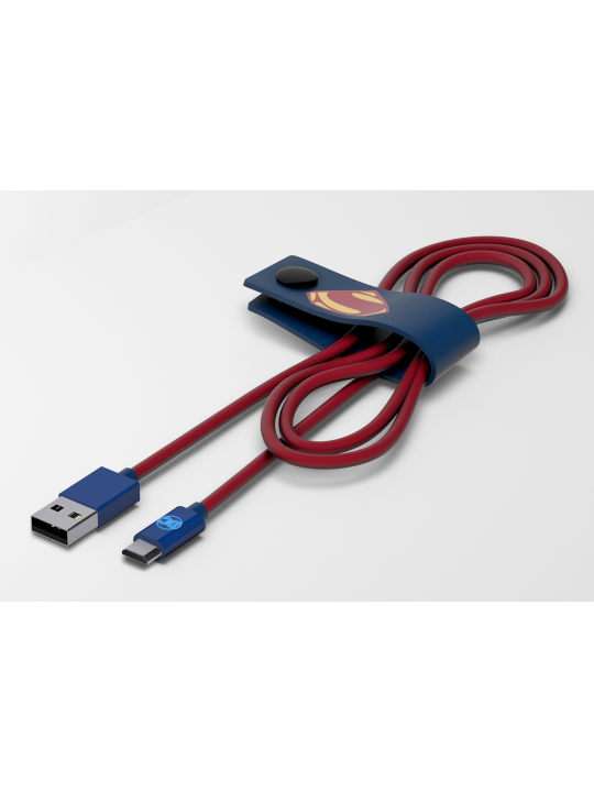TRIBE - CABO USB-MICROUSB DC COMICS (SUPERMAN)