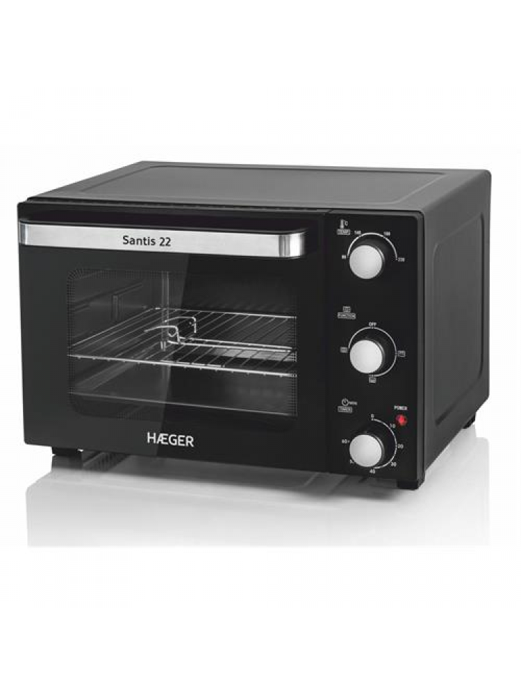 MINI-FORNO HAEGER 22L.1300W.TEMP.-SANTIS22