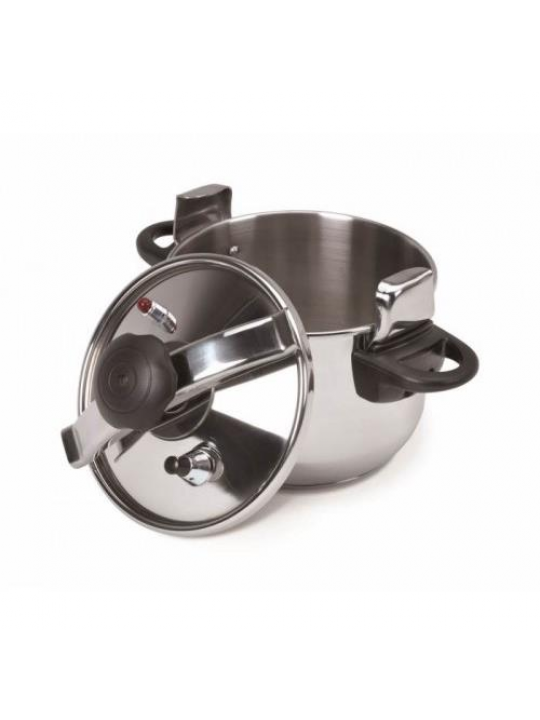 PANELA DE PRESSÃO JATA 6L INOX CLASSICA OPC6