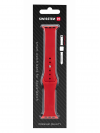 SWISSTEN - SILICONE BAND FOR APPLE WATCH 42-44MM (RED)