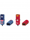 TRIBE - BUDDY CAR CHARGER 2.4A MARVEL (IRON MAN)