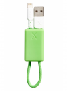 PHILO - KEYCHAIN LIGHTNING CABLE 20CM (GREEN)